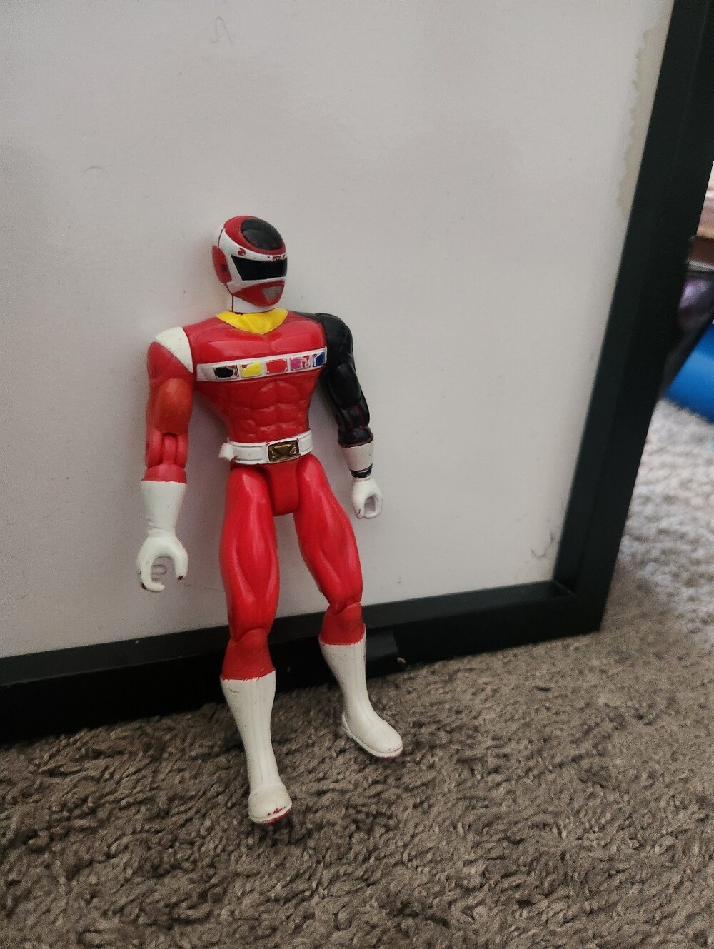 Vintage Bandai Power Rangers In Space Red Ranger Action Figure 1997